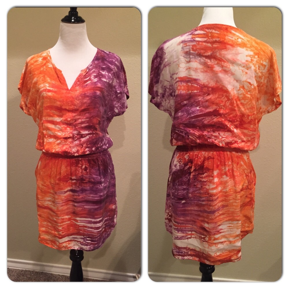 C&C California Tie-dye Dress NWOT